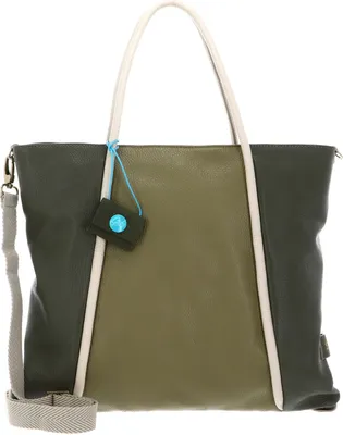 Produktbild von Gabs Umhängetasche Schultertasche Lydia Shopper Verde Militare+Savana+Ecru dunkelgrün