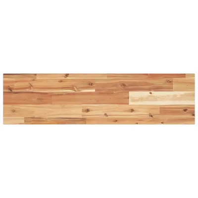Produktbild von Schweberegal 100x20x2 cm Massivholz Akazie Ölbehandelt