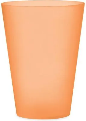 Produktbild von MidOcean - "Festa Large" Tasse, Wiederverwendbar MO411 (Einheitsgröße) (Transparent Orange)