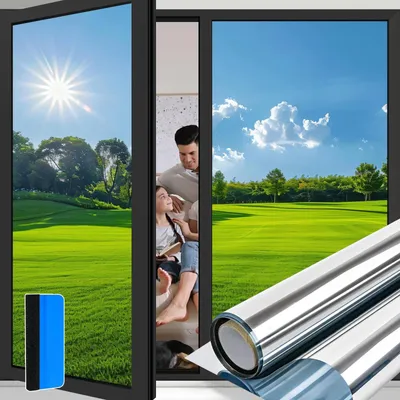 Image de Film de protection pour fenêtre 59,5x120cm avec protection UV et thermique