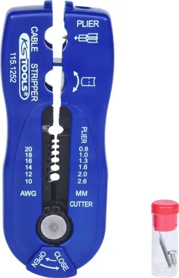 Produktbild von KS TOOLS Abisolierwerkzeug 115.1252 96g