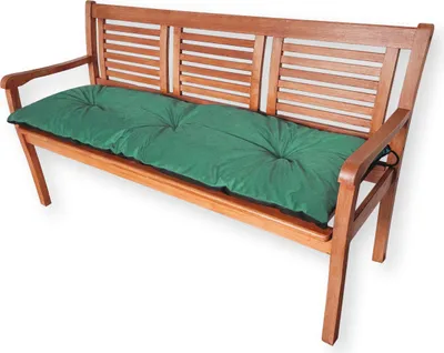 Produktbild von 4L Textil Sitzkissen Palettenkissen Outdoor Kissen Sitzauflage Rückenkissen Bankauflage Polsterauflage Sitzkissen Bank (150x40 cm, Grün)