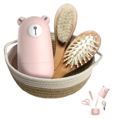 Produktbild von Omgoods – 7-in-1 Pflege-Set für Babys, inklusive Nagelknipser und Kamm