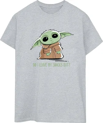 Produktbild von Star Wars - "The Mandalorian" T-Shirt für Damen BI45906 (XXL) (Grau)