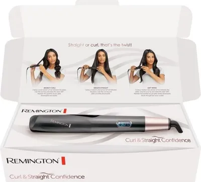 Immagine prodotto di Piastra per capelli Remington S6606 Curl Confidence, Advanced Ceramic Tourmaline Antistatica