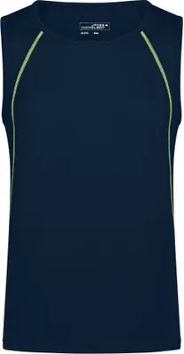 Produktbild von Funktions-Top für Fitness und Sport navy/bright-yellow, Gr. M