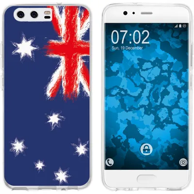 Produktbild von PhoneNatic Case kompatibel mit Huawei P10 Plus Silikon-Hülle WM Australien M2
