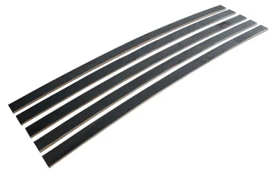 Produktbild von Coemo Federholzleisten Ersatzleisten 1180x35x12 mm Set 5 Stk für Lattenrost Anthrazit