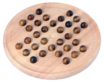 Produktbild von Engelhart - Hübsches Solitärspiel Englisch, 33 Löcher, Holz 23 cm - 200119