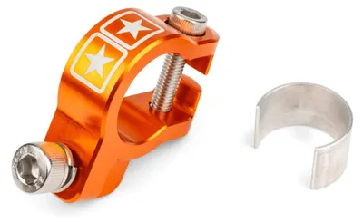 Obrázok produktu pre STAGE6 CNC hliníková svorka výfuku, oranžová