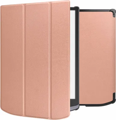 Productafbeelding van imoshion Slim Hard Case Bookcase voor de Pocketbook InkPad X Pro - Rosé Goud