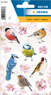 Image de HERMA  15693 HERMA Sticker DECOR "Heimatvögel"