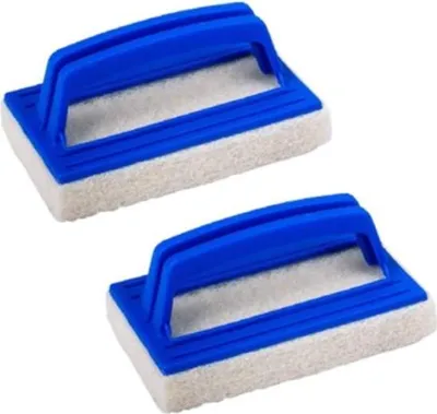 Produktbild von Kunststoff-Schwimmbadbürste – Algenbürste mit Schwamm – geeignet zur Reinigung