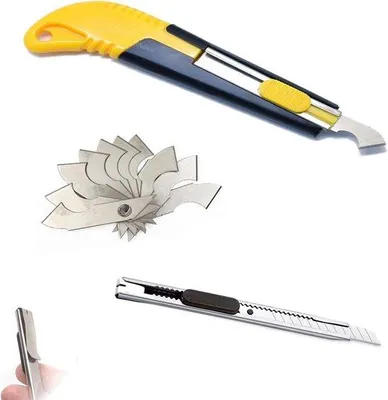 Immagine prodotto di Set di 10 lame per taglierina acrilica per hobby e bricolage