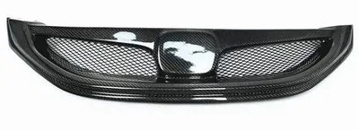 Productafbeelding van Voorgrille voor Civic Sedan SI 2013-2015 - Koolstofvezel