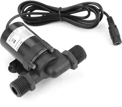 Obrázek produktu pro Vodní čerpadlo 12 V, 1,5 A, mini, pro solární ohřívače –40 až 100 °C, 800 l/h, vysoký výkon