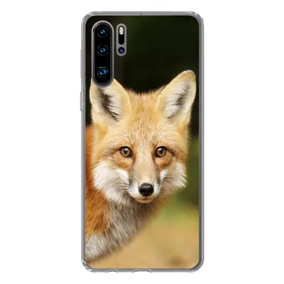 Produktbild von MuchoWow® Handyhülle Schutzhülle Hülle für Huawei P30 Pro Fuchs - Welpe - Porträt Silikon Softcase Handy Hülle - Schutzdeckel