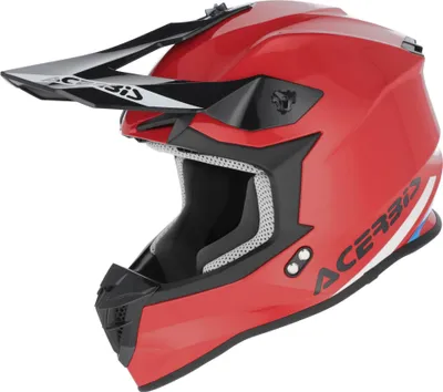 Produktbild von Motocross-Helm ACERBIS Linear 22.06 Solid Glänzendes Rot größe XXL