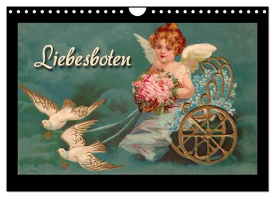 Produktbild von Liebesboten (Wandkalender 2027 DIN A4 quer), CALVENDO Monatskalender