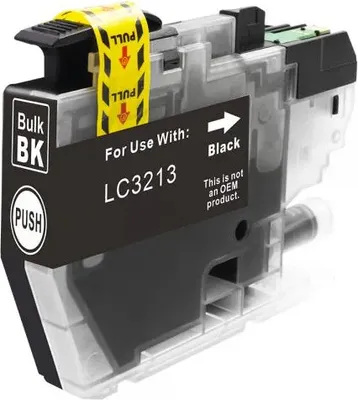 Produktbild von Boxstuff Tinte passend für Brother LC3213BK - Schwarz