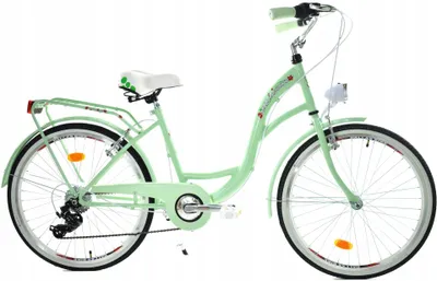 Zdjęcie produktu dla Rower Dallas City 28" 7spd - miętowy z białym