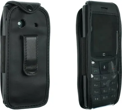 Image de Etui en cuir avec clip ceinture pour Crosscall Core-S4