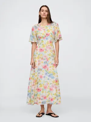 Obrázok produktu pre GAP maxi šaty s kvetinovým vzorom 718057-01__L