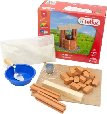 Produktbild von teifoc Steinbaukasten 1025 - Brunnen