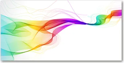 Produktbild von Tulup® Glas-Bild - 100x50 -Wandkunst - Wandbild hinter gehärtetem Sicherheitsglas  - Kunst: modern & klassisch - Bunte Abstraktion - Mehrfarbig