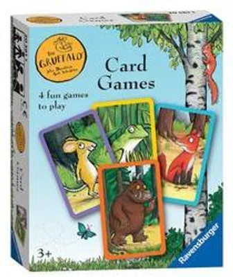 Produktbild von Kartenspiel | 4 in 1 Spiele | Der Grüffelo | Ravensburger | Spiel