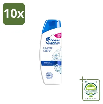 Produktbild von 10 x Head & Shoulders Shampoo Classic Clean 200 ml - Großpackung - 10 Stücke