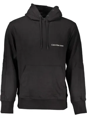 Zdjęcie produktu dla Calvin Klein Męska Bluza Bez Zamka, Czarna