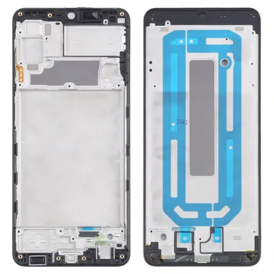 Image de Pour Samsung Galaxy A22 : cadre de protection de l'écran LCD (cadre avant) de rechange, noir