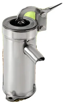 Produktbild von Saugpumpe, 202 Edelstahl, ergonomischer Griff, Silber