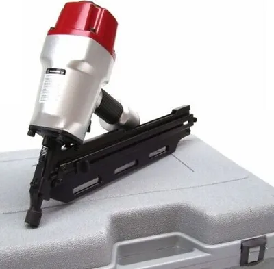 Produktbild von Druckluftnagelgerät Streifennagler -55410- 55-90mm Magazinnagler Nagelgerät 34°