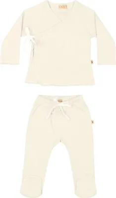 Produktbild von UAUA Basic Kimono Set - 1-3 Monate - Crema | UAUA