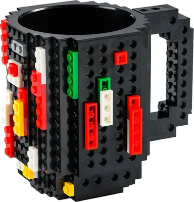 Produktbild von Brick Mug Kaffeetasse - Schwarz