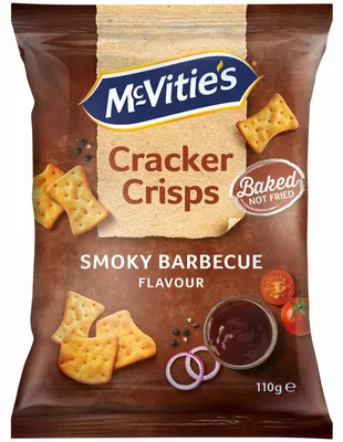 Produktbild von McVitie's Cracker Crisps Smoky Barbecue 110g