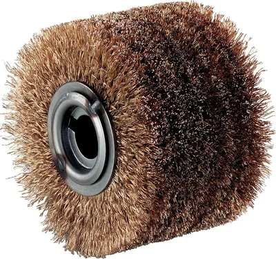 Produktbild von Metabo Stahldraht-Rundbürste 100x70 mm 623501000 1 St., Speichenrad, Metall, Holz, Jede Marke, 10 cm, Gold, Silber, 7 cm