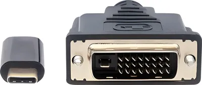 Immagine prodotto di MANHATTAN USB Typ C auf DVI-Adapterkabel 2m schwarz
