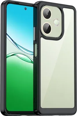 Produktbild von OPPO A5 Pro 5G Hülle - Coverup Transparent ShockProof TPU Back Cover - Schwarz