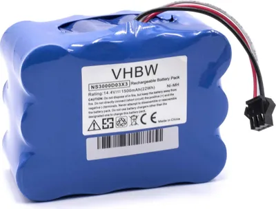 Produktbild von vhbw Akku kompatibel mit MyGenie XR210 Staubsauger (1500 mAh, 14,4 V, NiMH)