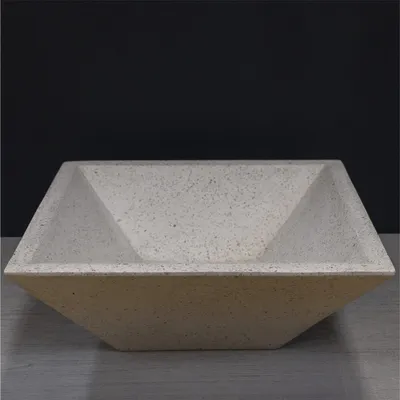 Obrázek produktu pro Umyvadlo na desku Vitellia Ø 40 cm Terrazzo
