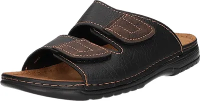 Produktbild von Scarbello Herren-Pantolette mit Tieffußbett Schwarz, Farbe:schwarz, EU Größe:46
