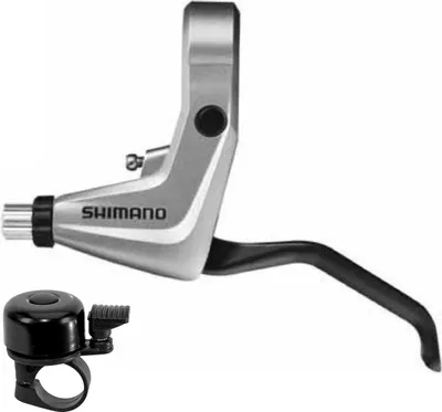 Produktbild von Shimano Bremshebel Alivio BL-T4000 silber Hebel links + Fahrradklingel