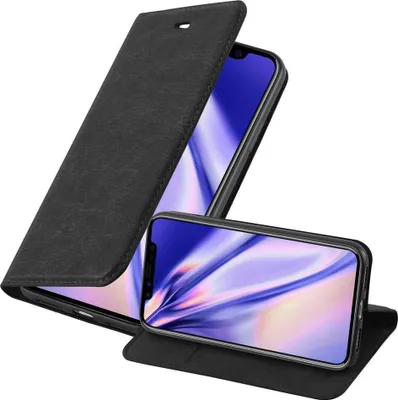 Image de Cadorabo Housse pour Apple iPhone XS MAX Housse de protection noire Etui pour téléphone portable Case Cover Fermeture magnétique