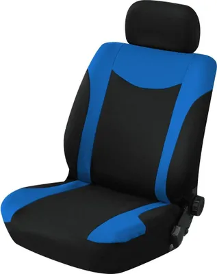 Productafbeelding van START: Zitkussen voor de voorstoelen, zwart. Stoelbekleding
