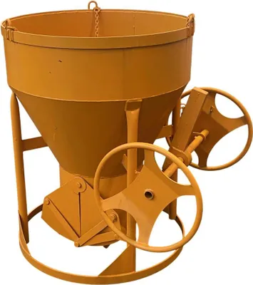 Produktbild von Betonsilo HMT 41 Handrad 500 Liter 140 cm Höhe Betonbombe Krankübel mit Kette