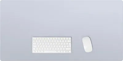 Produktbild von Farbe Hellblau – Schreibtischunterlage – Rutschfeste Tischunterlage – Schreibtischmatte für Büro & Zuhause – Schreibunterlage – Mauspad – Tischmatte – 100 x 50 cm