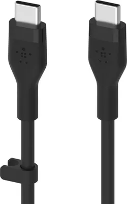 Produktbild von Belkin Flex USB-C/USB-C bis 60W 3m, schwarz CAB009bt3MBK
